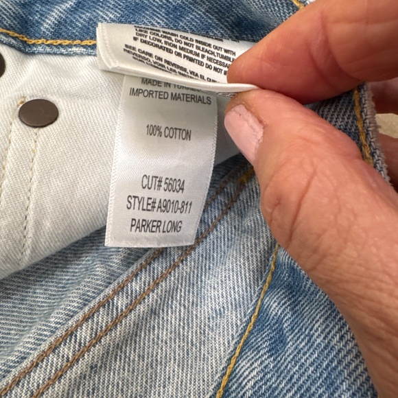 Agolde Parker Long Short! - Picture 5 of 6